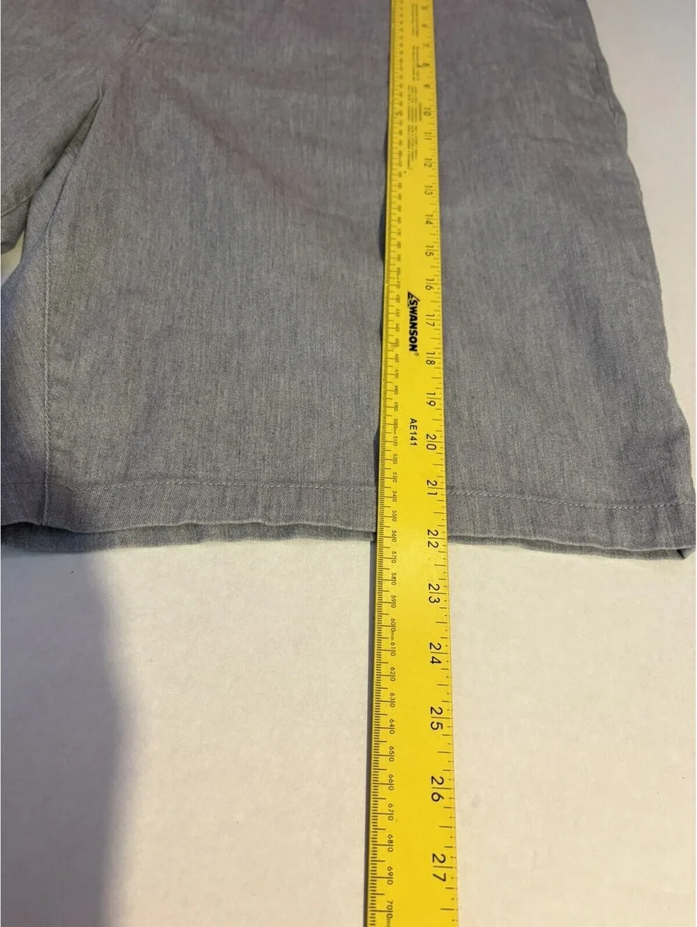 Volcom Men's Kerosene Hybrid Chino Shorts Gray Size 44